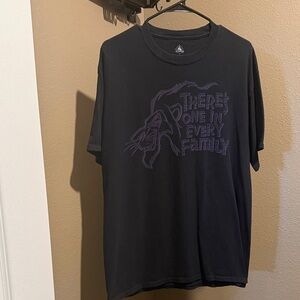 Disney Black and Purple Short Sleeve Tee